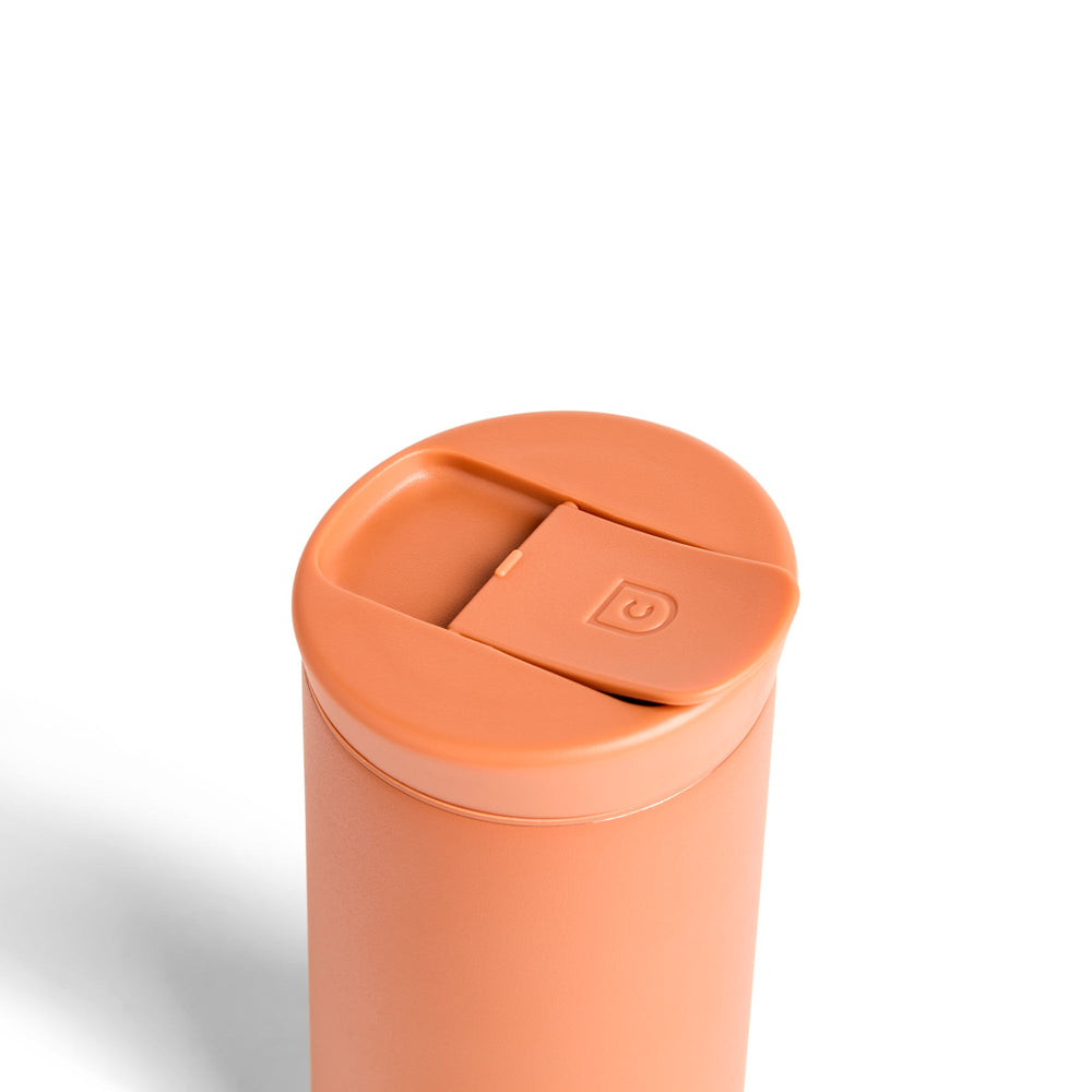 12oz Nomad Flip Tumbler in Terracotta