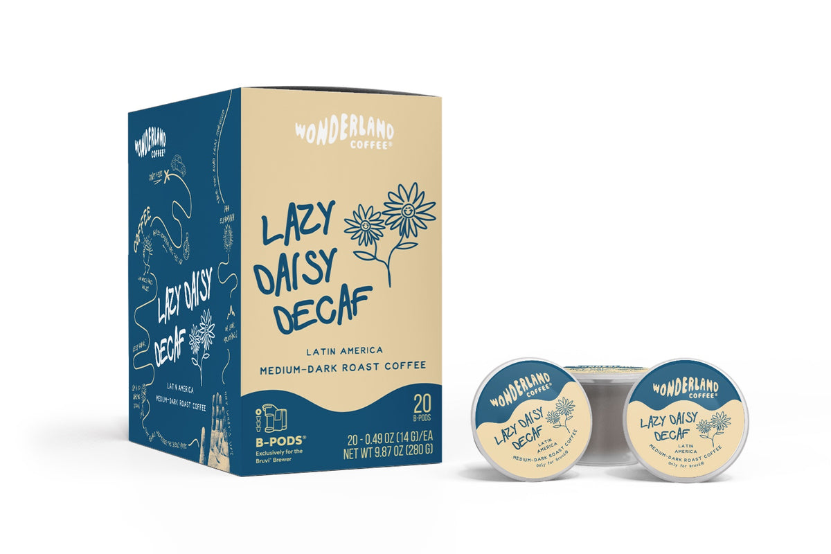 Lazy Daisy Decaf Coffee – Bruvi