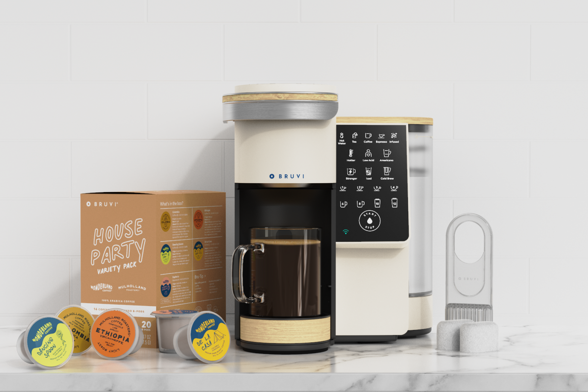 New house single discount serve coffee maker