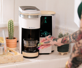 De La Casa Coffee brewing in bruvi brewer
