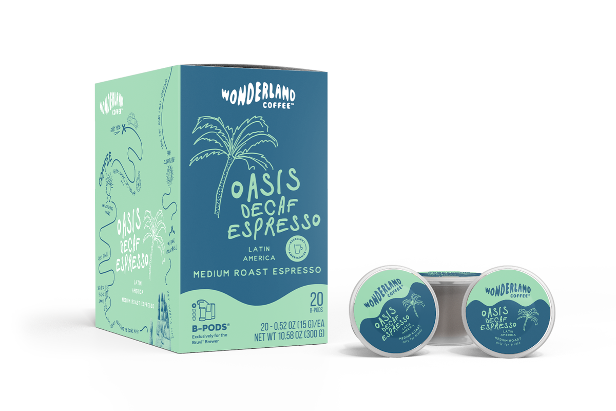 Oasis Decaf Espresso – Bruvi Oasis Decaf Espresso – Bruvi