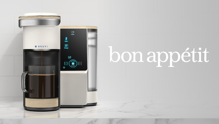 Bruvi Featured in Bon Appetit “The Best Coffee Makers We’re Buzzing About Right Now