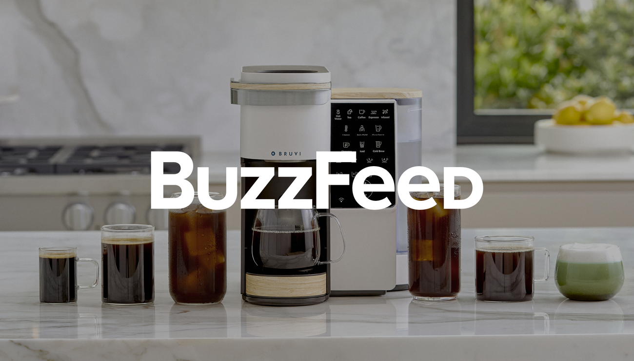 Bruvi Featured in Buzz Feed List of Ten Best Drip Coffee Makers