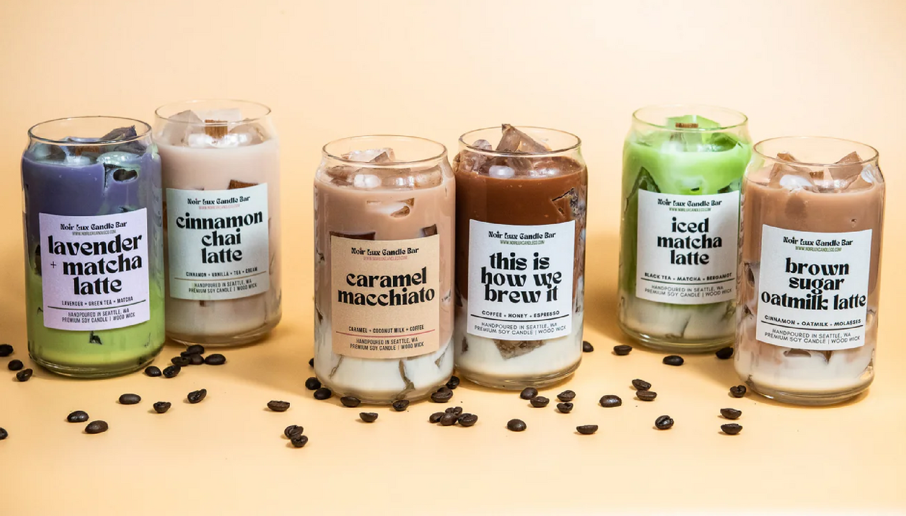 Just For Fun: Meet Noir Lux Coffee & Tea Candles: Favorite Café Drinks, Now in Candle Form