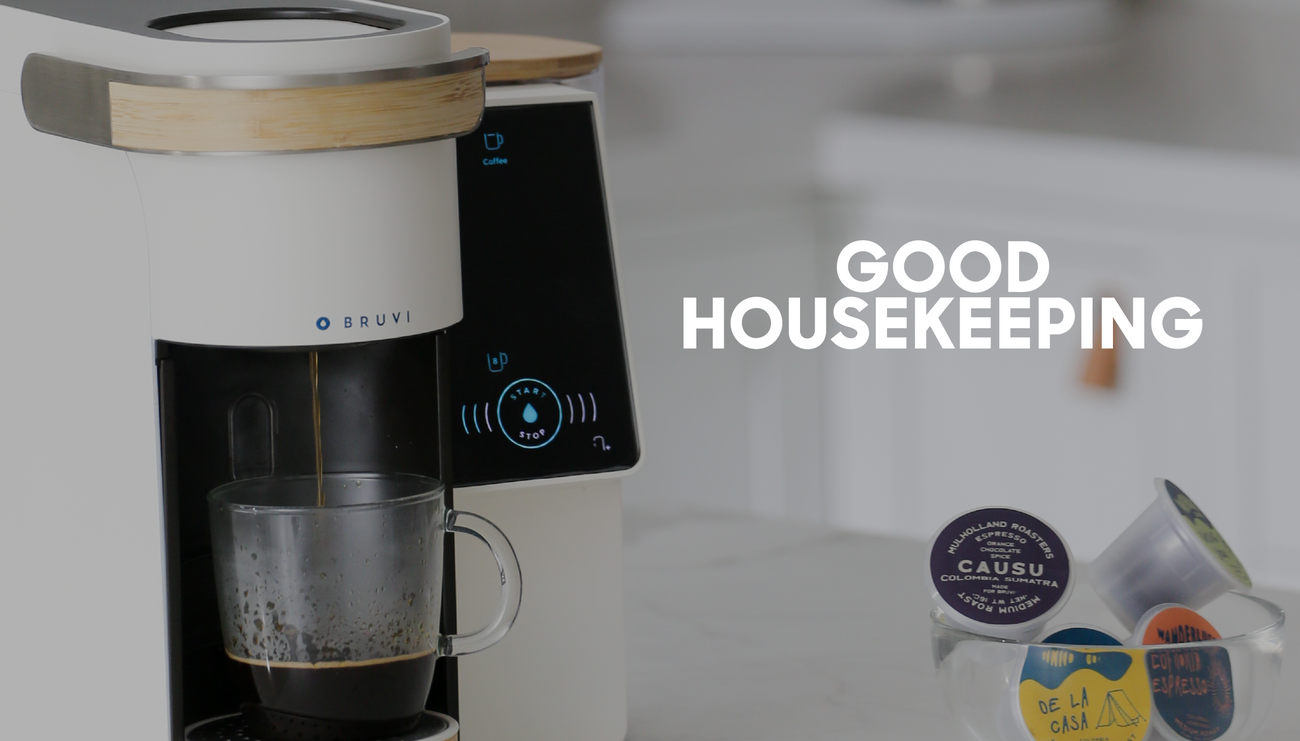 Good Housekeeping Selects Bruvi as Best Premium Single-Serve Coffee Maker for 2025