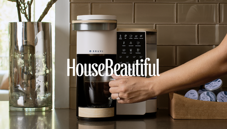 Bruvi Named “Most Aesthetic Coffee Maker” by House Beautiful in their selection of the six best for 2025.