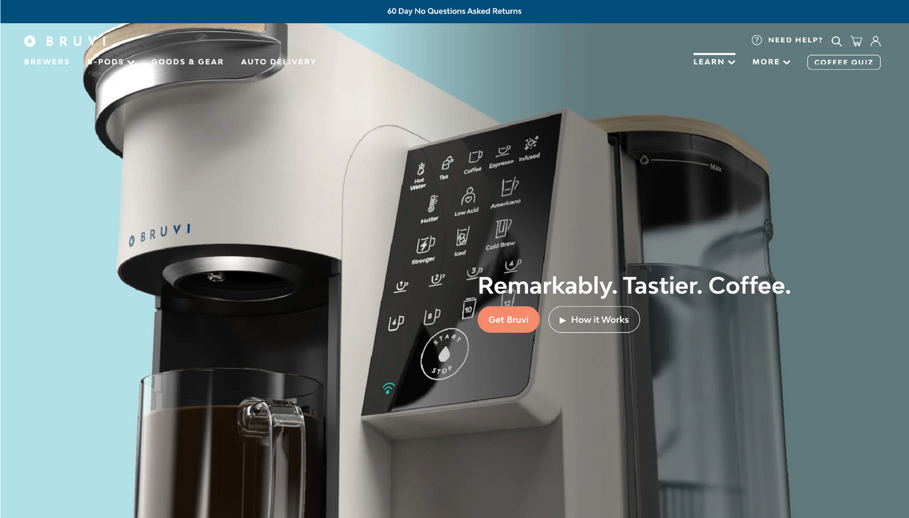 Bruvi Named One of the 50 Best Shopify Stores By Ecommerce Fastlane