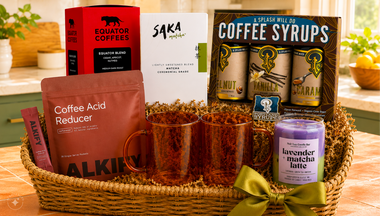 Five Thoughtful Coffee-Themed Hostess Gifts