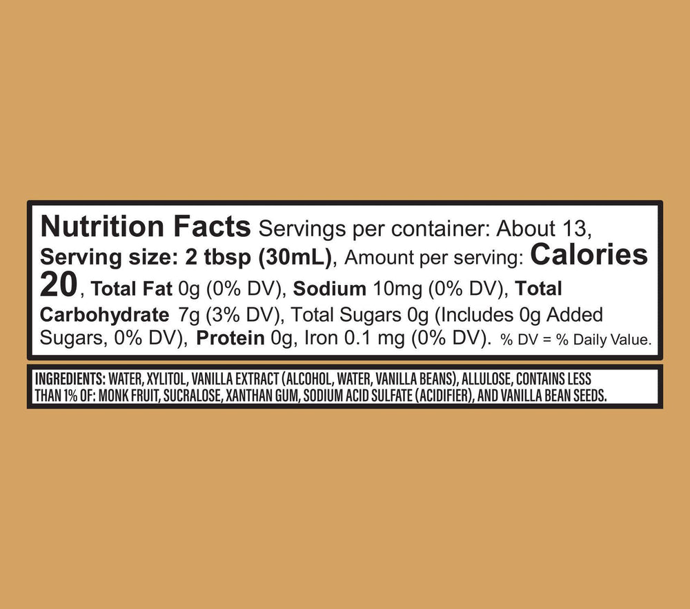 Alfred Sugar Free World Famous Vanilla Syrup