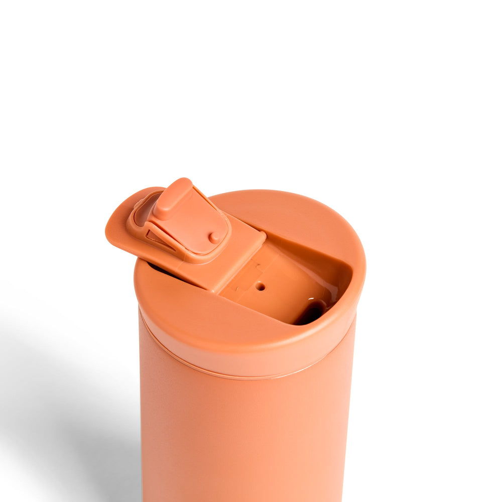 12oz Nomad Flip Tumbler in Terracotta