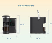 Bruvi® BV-03 Black Brewer