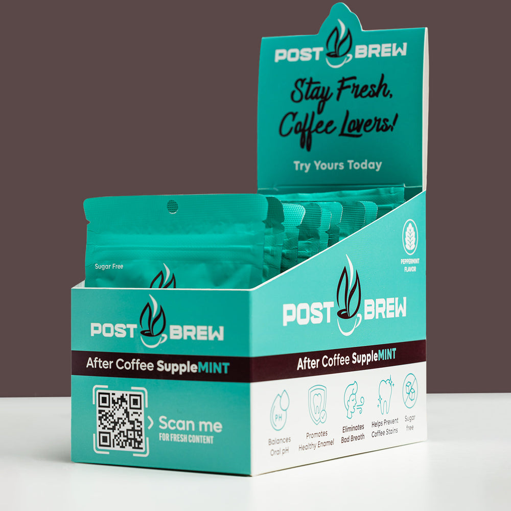 PostBrew Mints 12 Pouch Box