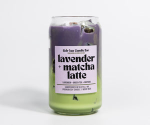 Iced Lavender Matcha Latte Candle