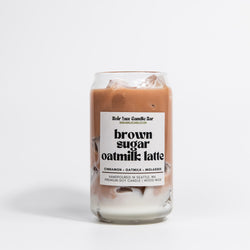 Brown Sugar Oatmilk Latte Candle