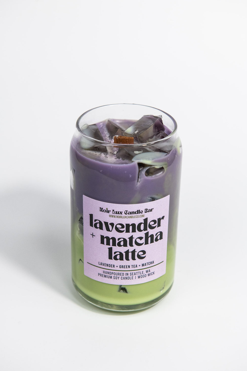 Iced Lavender Matcha Latte Candle