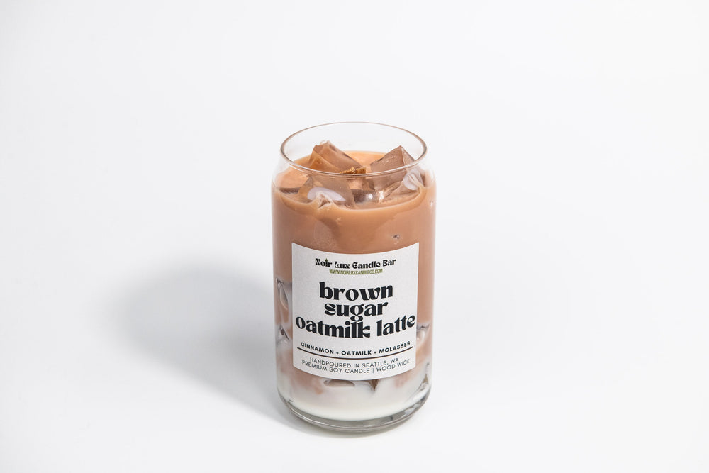 Brown Sugar Oatmilk Latte Candle