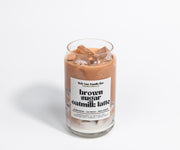 Brown Sugar Oatmilk Latte Candle