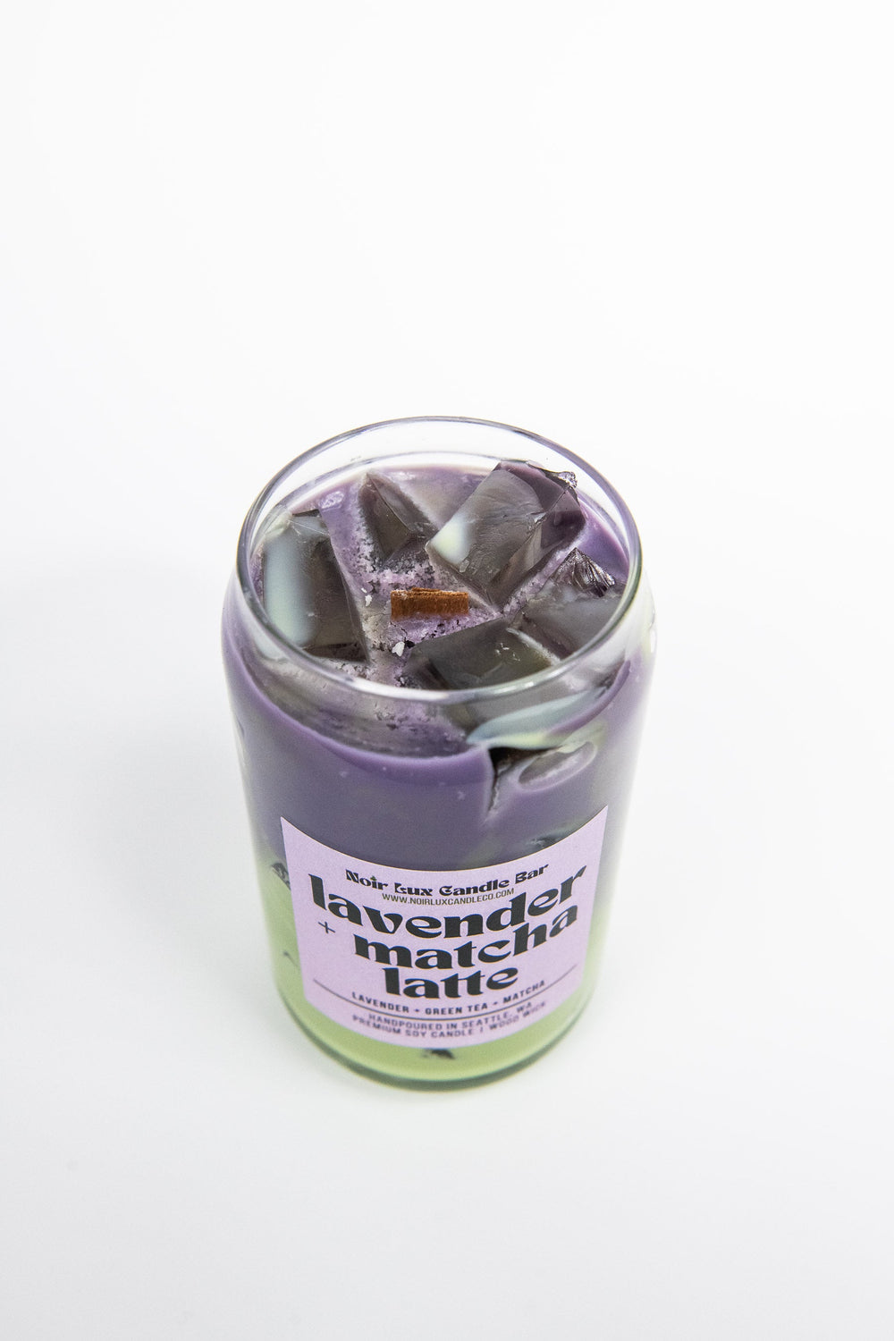 Iced Lavender Matcha Latte Candle