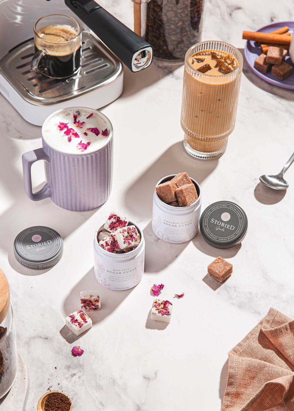 Storied Goods Cinnamon-Vanilla Sugar Cubes