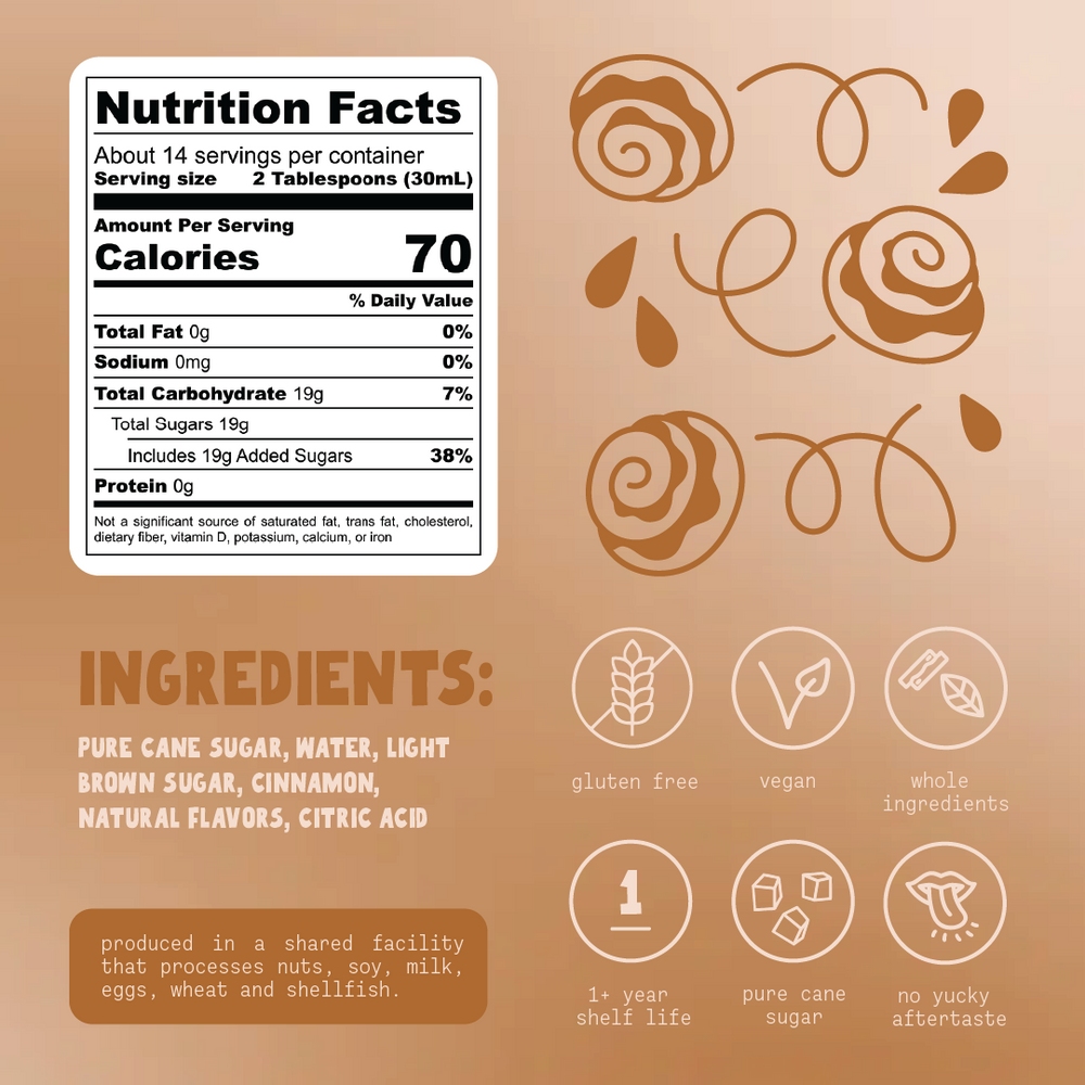 Cinnamon Bun Simple Syrup