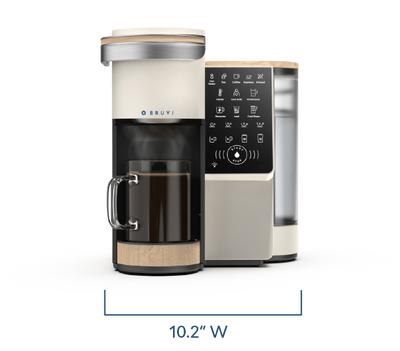 BRUVI BV-01 COFFEE BREWER (Missing Water Tank Lid and Spill Reservoir)
