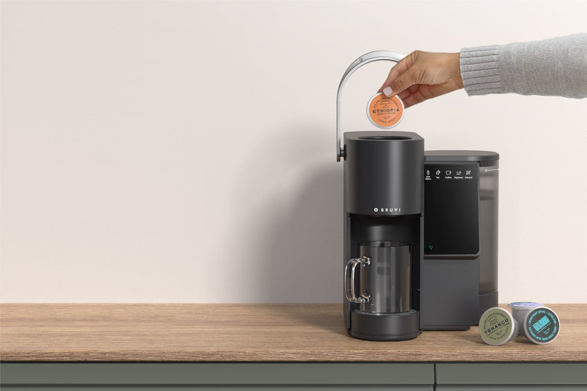The Bruvi coffee maker aims to take on Keurig and Nespresso