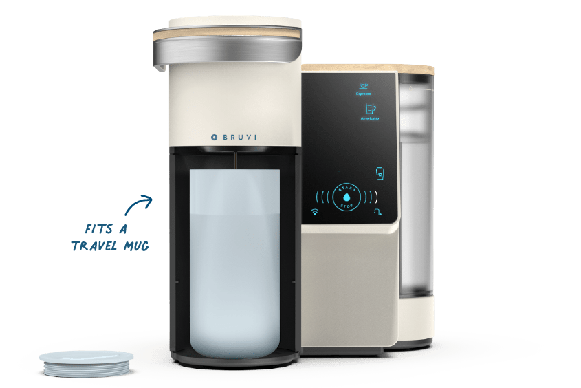 No Cross Contamination Coffee Maker! (The Bruvi Blue Pod Test) 