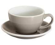 10oz Egg Cafe Latte Cup and Saucer - Original Colors