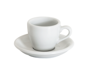 2.5oz Egg Espresso Cup and Saucer - Original Colors