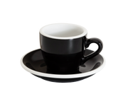 2.5oz Egg Espresso Cup and Saucer - Original Colors
