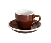 2.5oz Egg Espresso Cup and Saucer - Original Colors