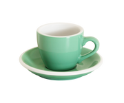 2.5oz Egg Espresso Cup and Saucer - Original Colors