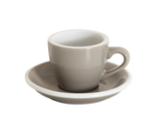 2.5oz Egg Espresso Cup and Saucer - Original Colors