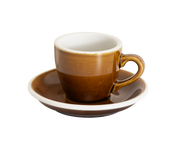 2.5oz Egg Espresso Cup and Saucer - Potters Colors