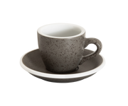2.5oz Egg Espresso Cup and Saucer - Potters Colors