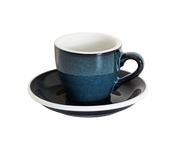 2.5oz Egg Espresso Cup and Saucer - Potters Colors