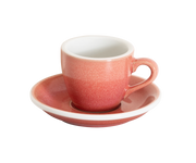 2.5oz Egg Espresso Cup and Saucer - Potters Colors