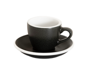 2.5oz Egg Espresso Cup and Saucer - Mineral Colors Collection