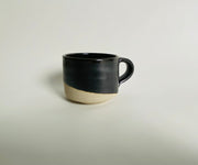 Handcrafted Espresso Cup with a Black Glaze - Limited Release