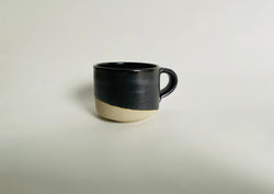Handcrafted Espresso Cup with a Black Glaze - Limited Release
