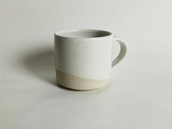Handcrafted Ceramic Mug with White Glaze - Limited Release