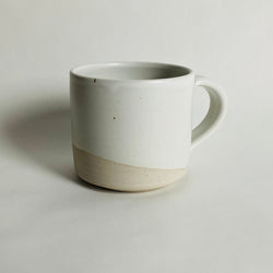 Handcrafted Ceramic Mug with White Glaze - Limited Release