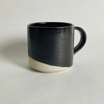 Handcrafted Ceramic Mug with Black Glaze - Limited Release