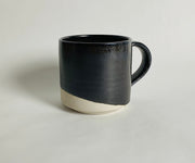 Handcrafted Ceramic Mug with Black Glaze - Limited Release