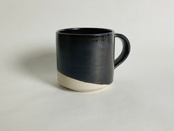 Handcrafted Ceramic Mug with Black Glaze - Limited Release