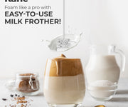 Kaffe Handheld Milk Frother with Stand (USB Rechargeable)