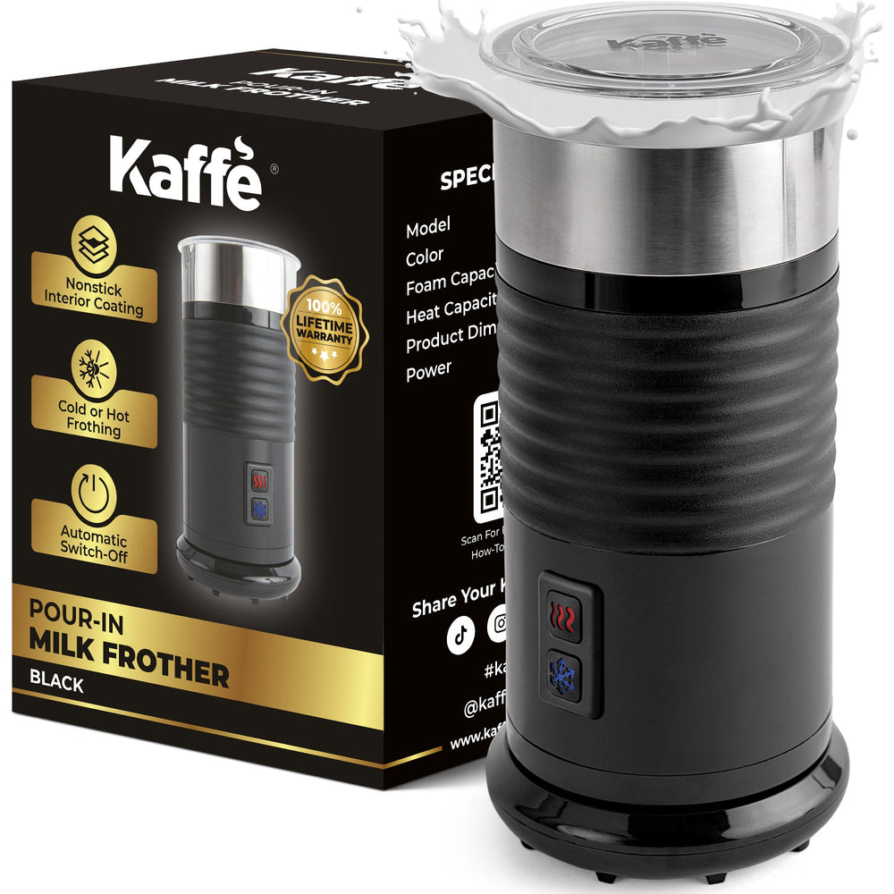 Kaffe Pour-in Milk Frother with Silicone Base