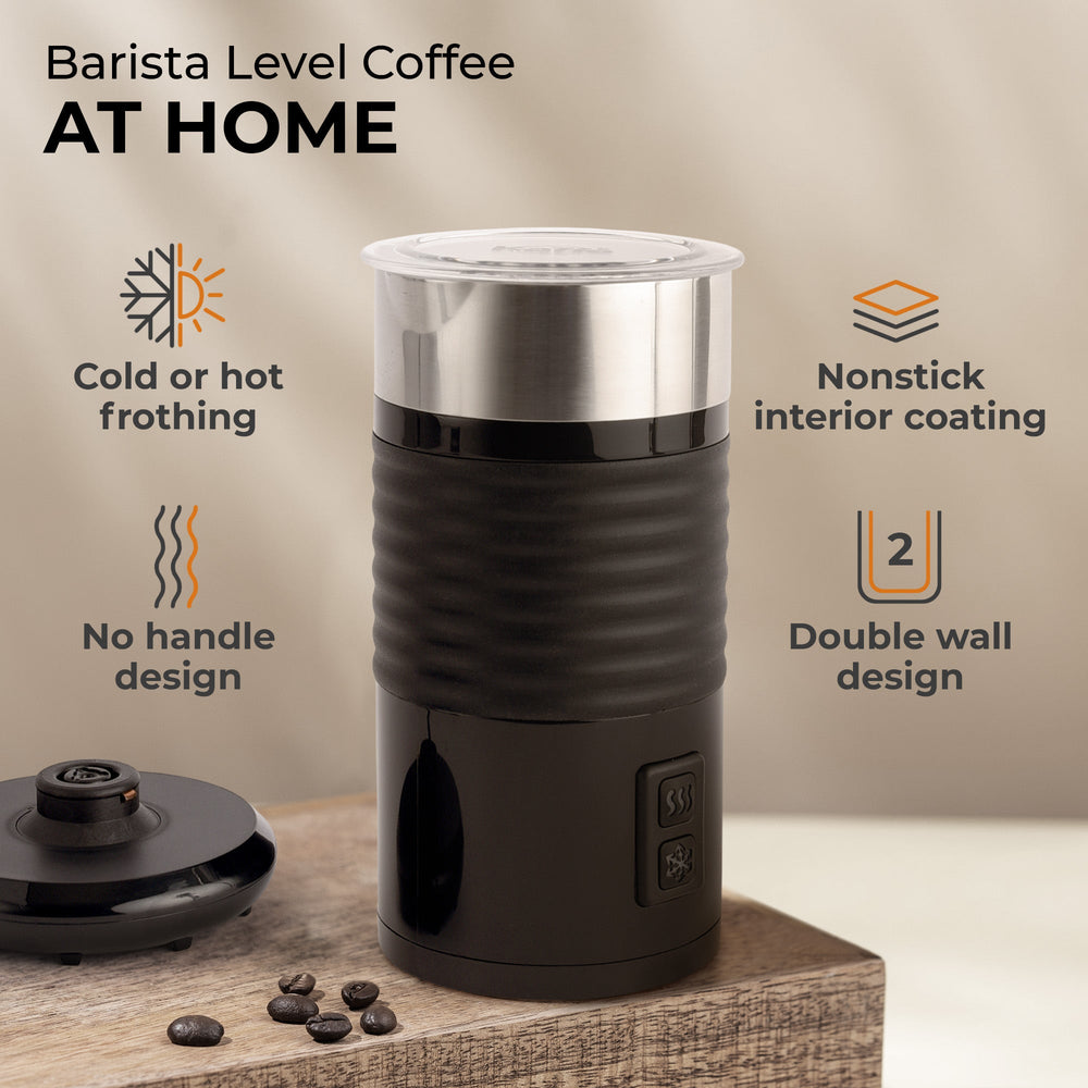 Kaffe Pour-in Milk Frother with Silicone Base