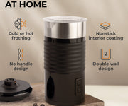 Kaffe Pour-in Milk Frother with Silicone Base