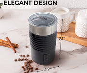 Kaffe Pour-in Milk Frother with Silicone Base